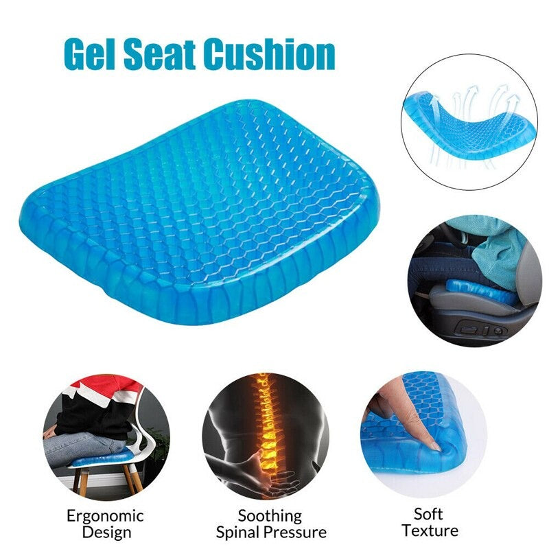 ASIENTO FLEXIBLE DE GEL TIPO COJIN