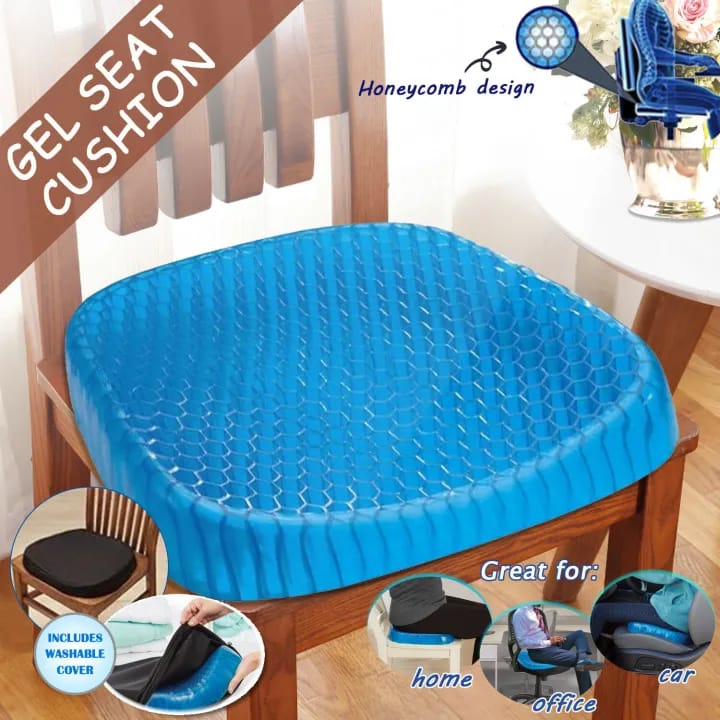 ASIENTO FLEXIBLE DE GEL TIPO COJIN