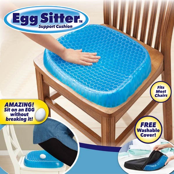 ASIENTO FLEXIBLE DE GEL TIPO COJIN